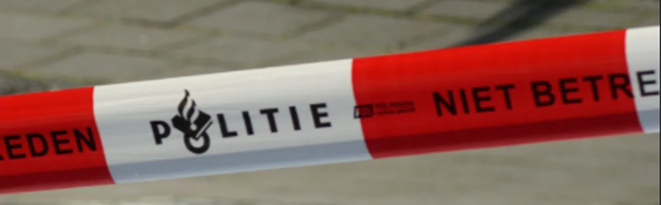 politie niet betreden afgezet