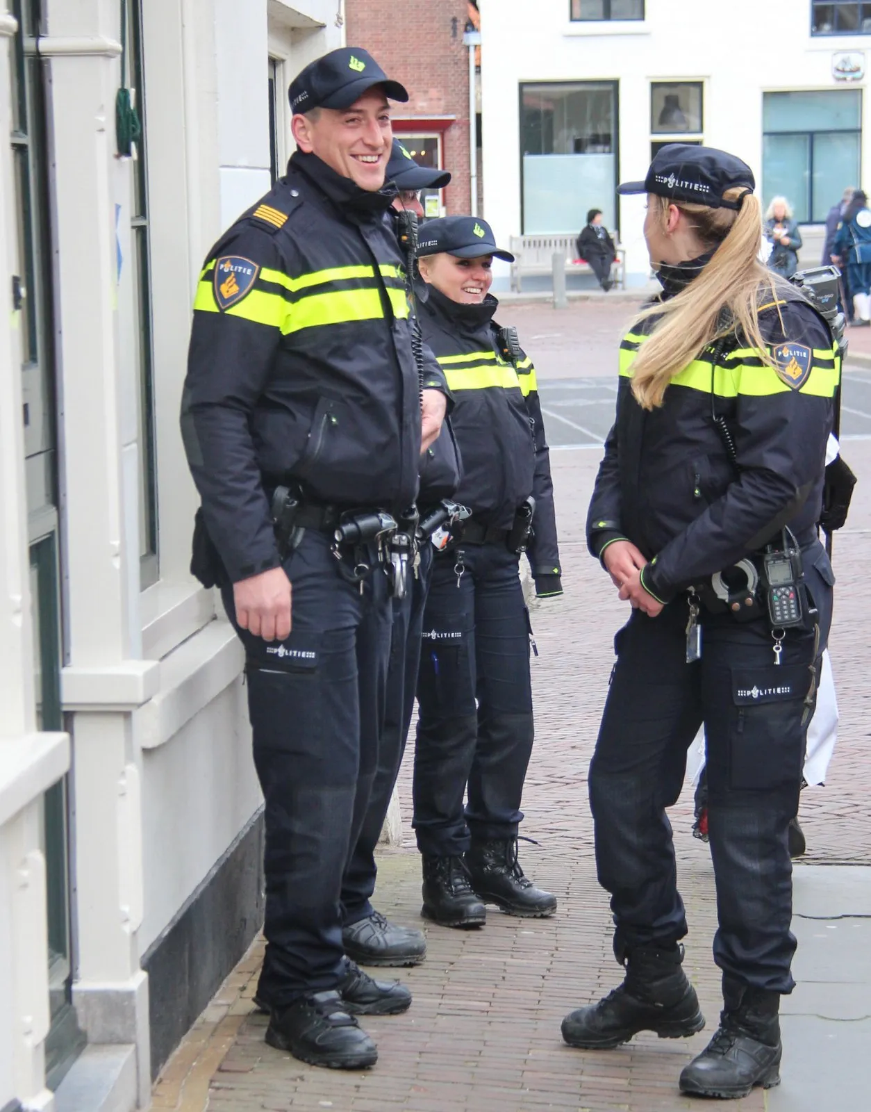 politie was alert tijdens het 1 april feest in brielle