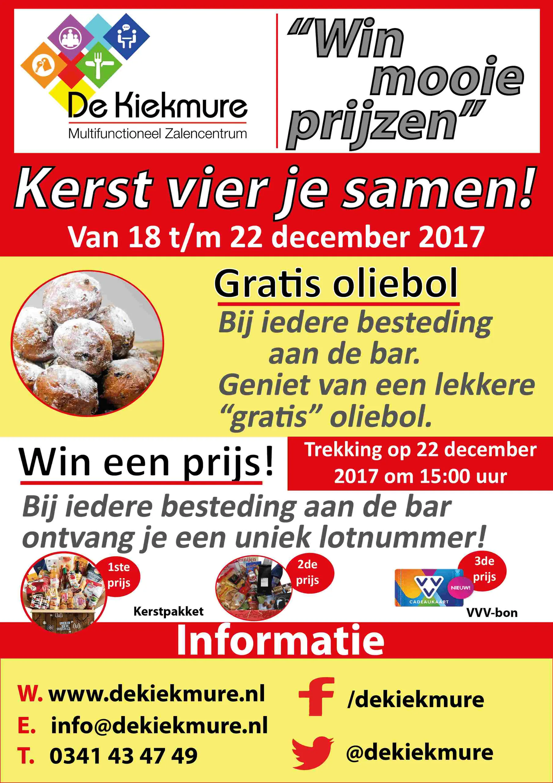 poster kerstactie kiekmure