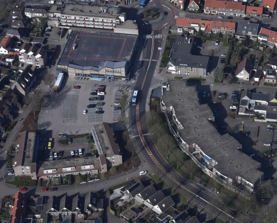 selhorstweg harderwijk parkeerterrein fietsstrook wijziging slagboom peeters viewer