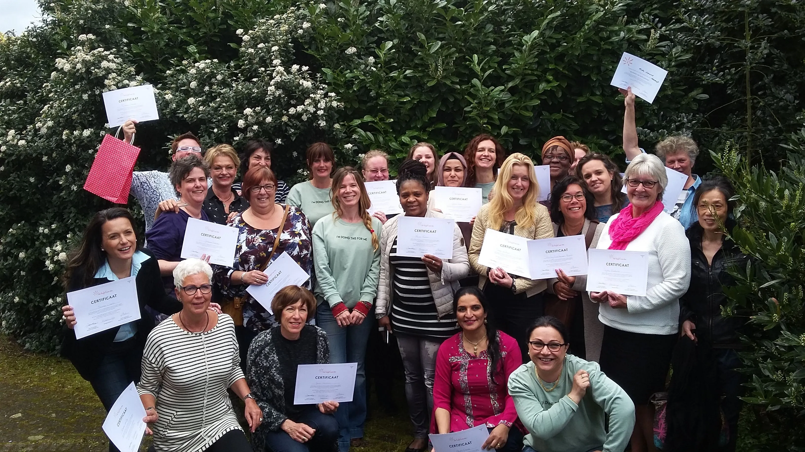 tafel van een certificaat veluwerand