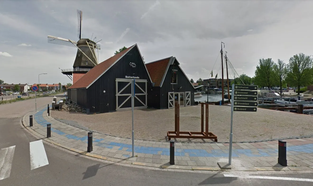 vischafslag botterloods google street view