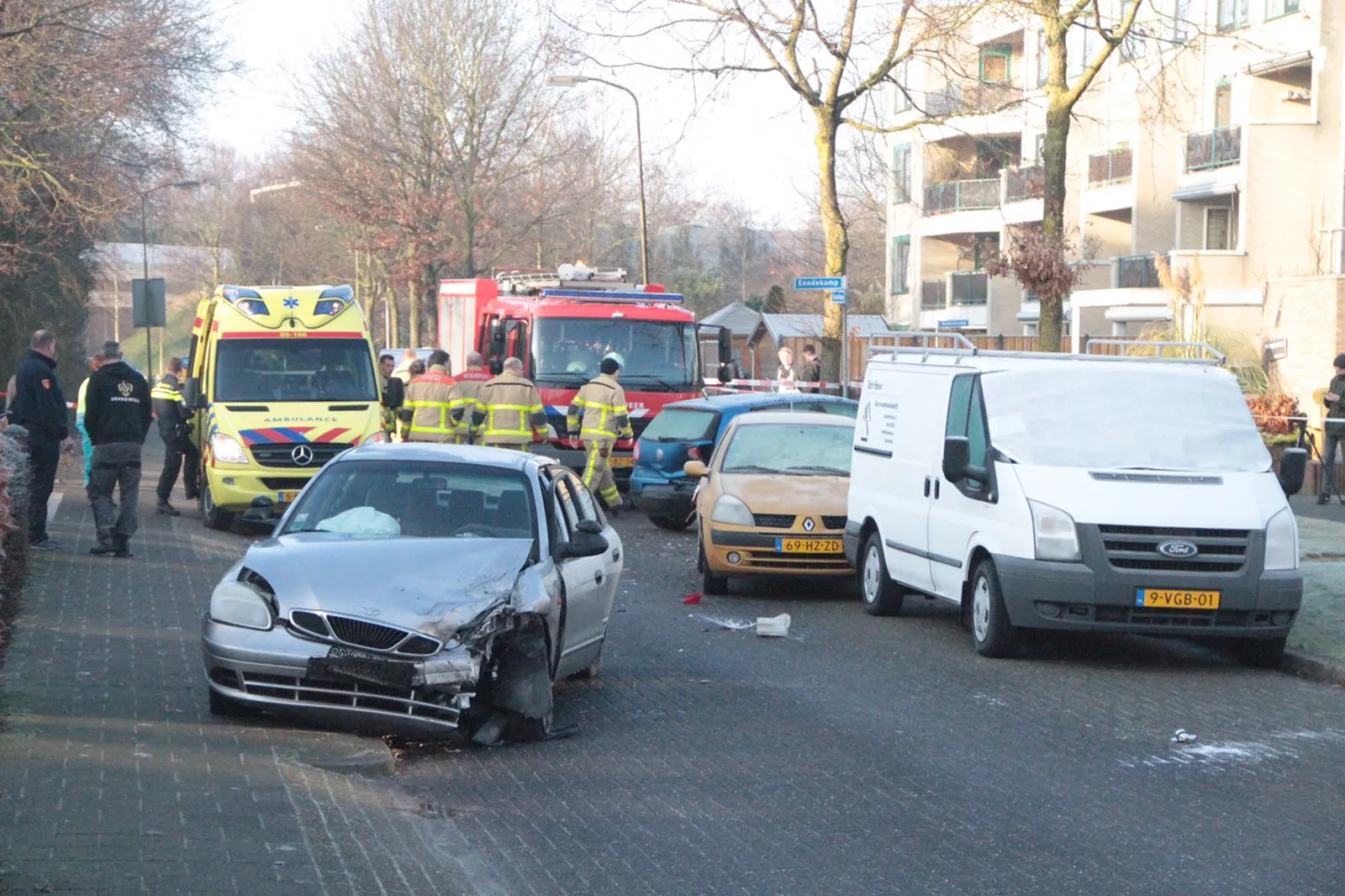 vondellaan walstein ongeval gewonde onwel materieel 112persfotografie 2