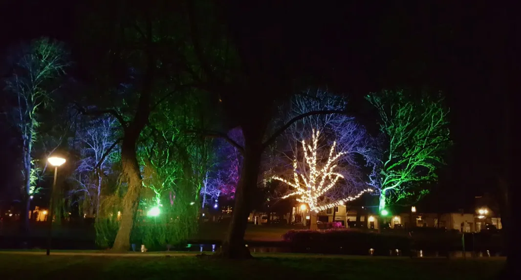 zoeklicht plantagepark