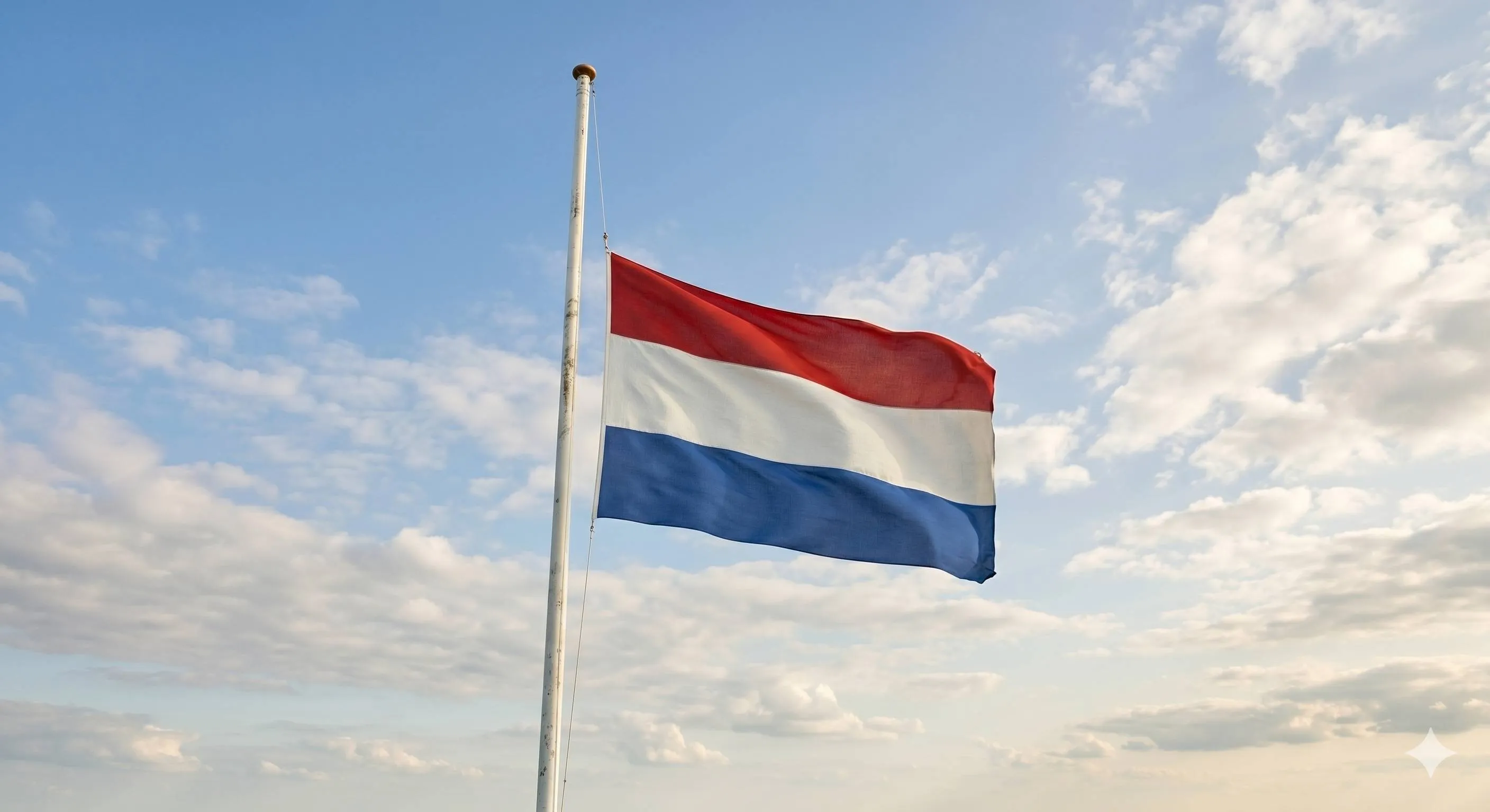 vlag halfstok