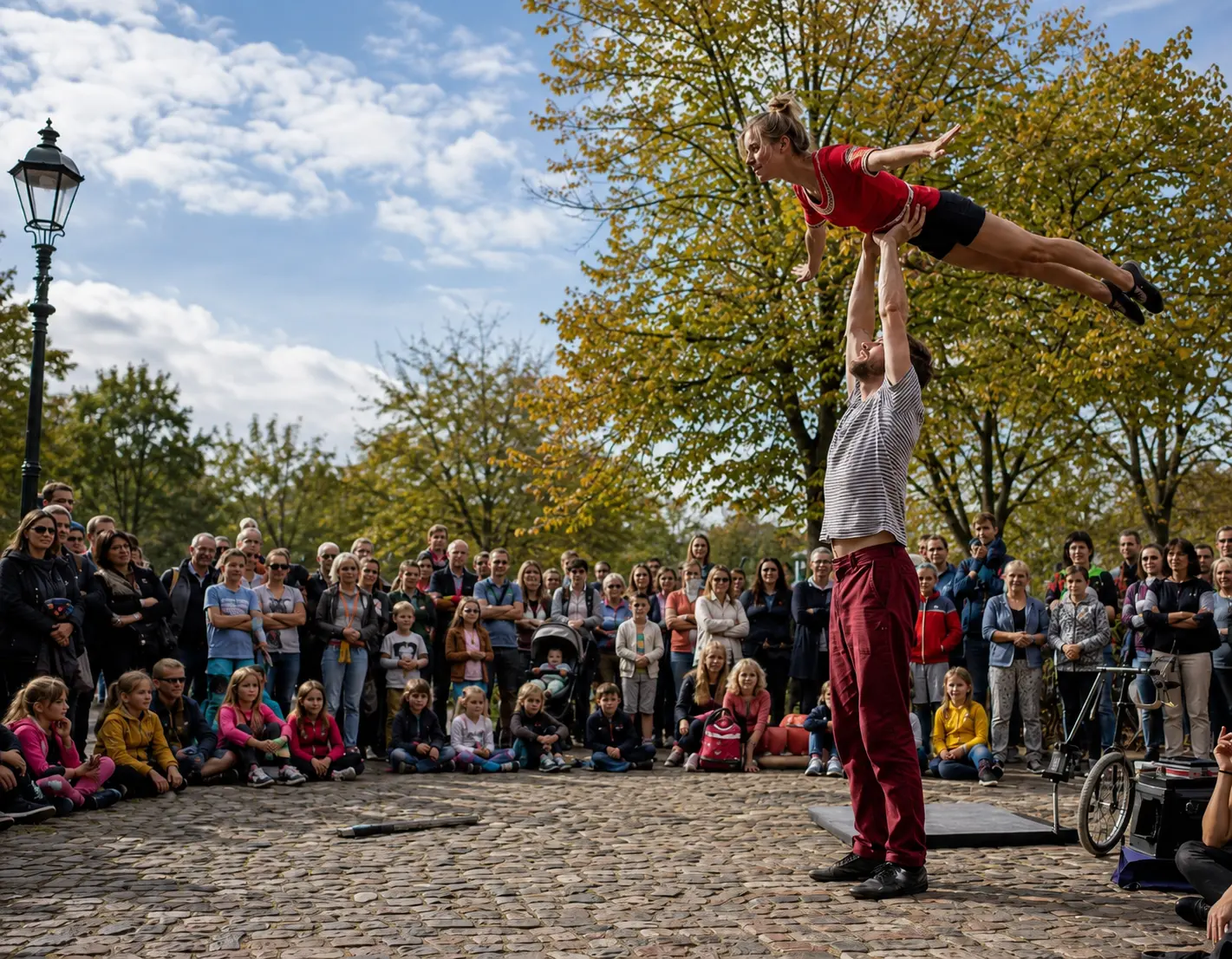 Strabant straattheater archieffoto