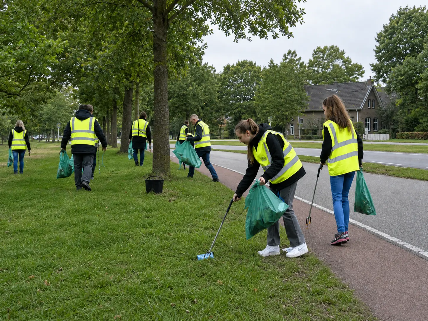 Zwerfafval Opruimactie Noord Veluwe