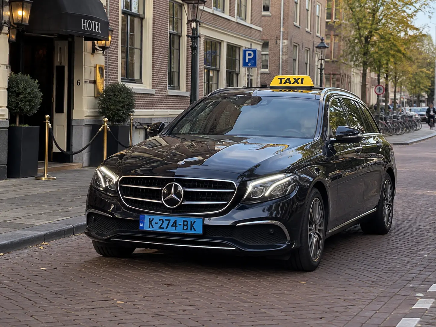 Taxi illustratie