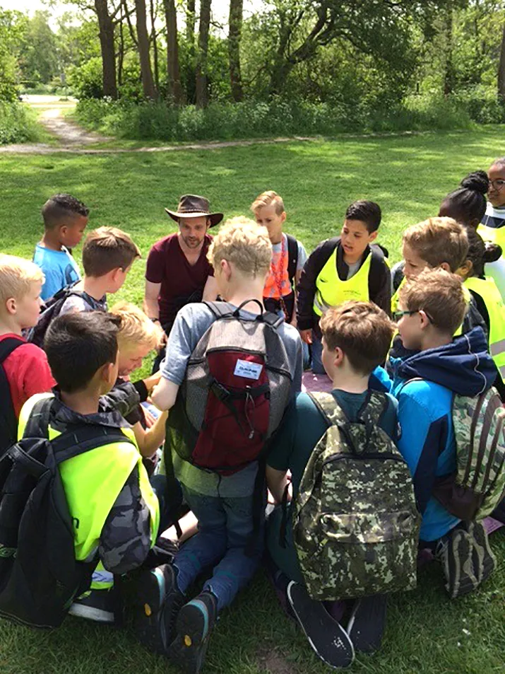 excursie overleven in de natuur