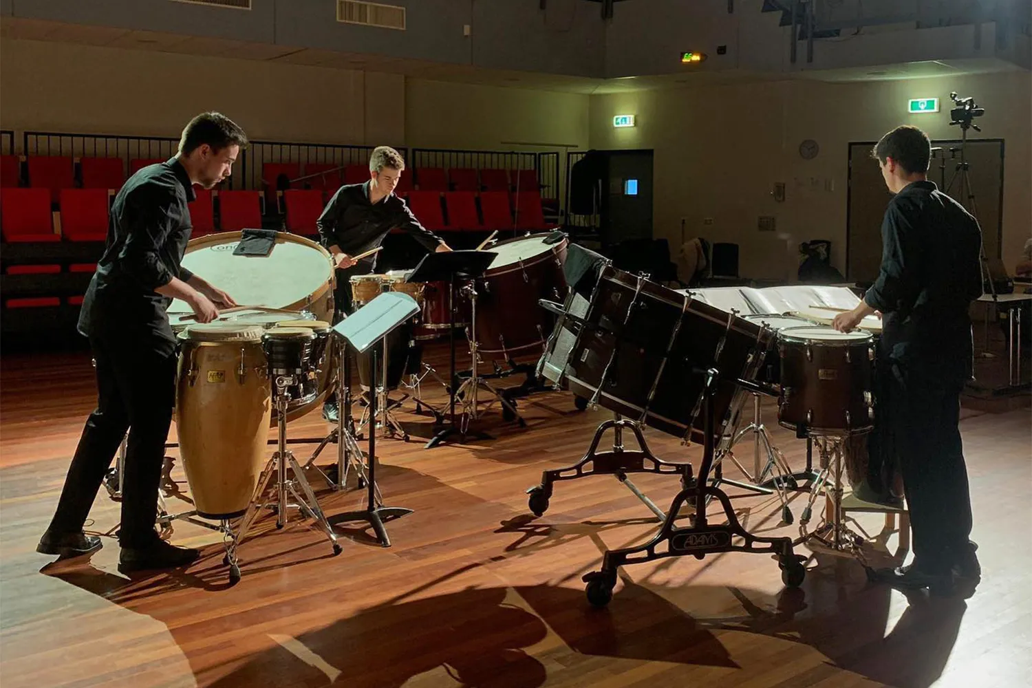kana percussion trio foto bij persbericht