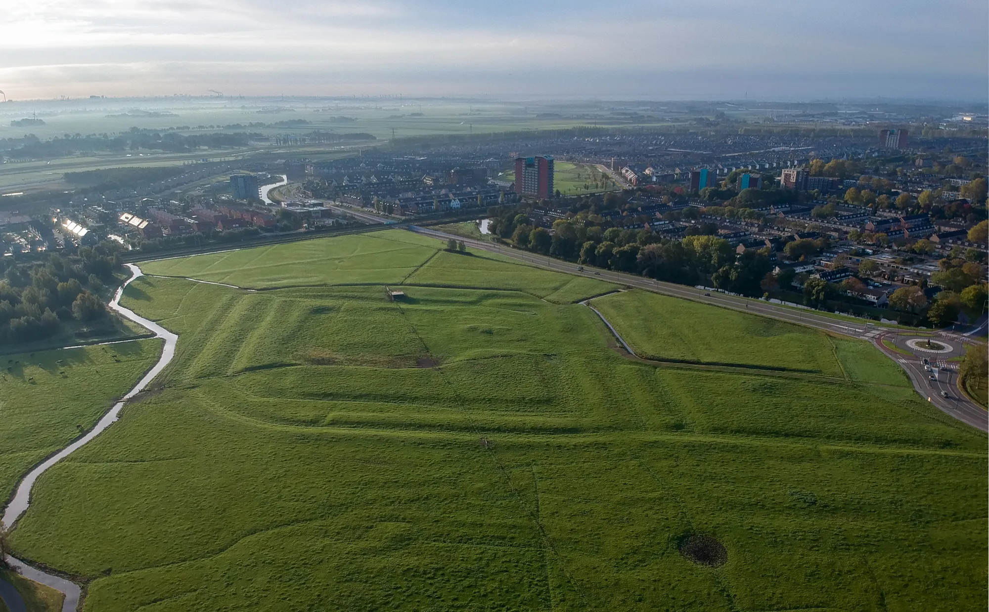 oud haerlem luchtfoto