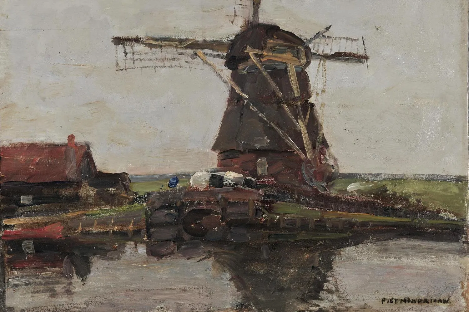 piet mondriaan stammer mill with summer house 2691 national gallery of athens