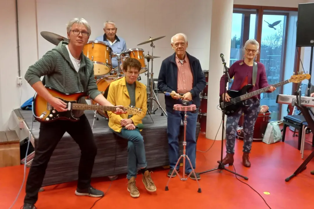 popband swingende senioren