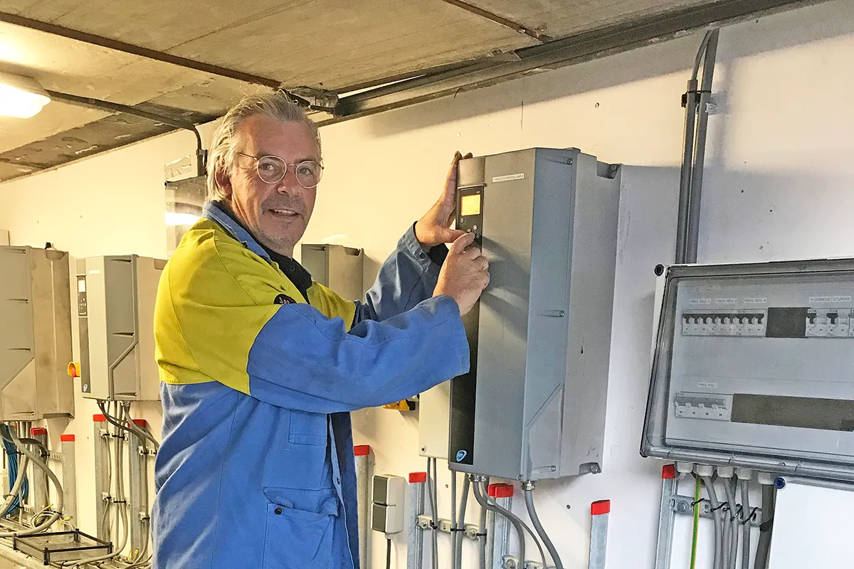 procestechniekcoach albert jan butter in het fieldlab smart maintenance