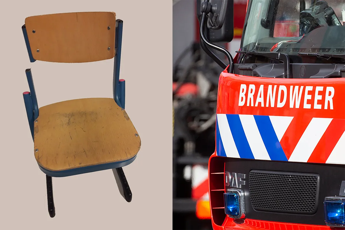 stoel brandweer