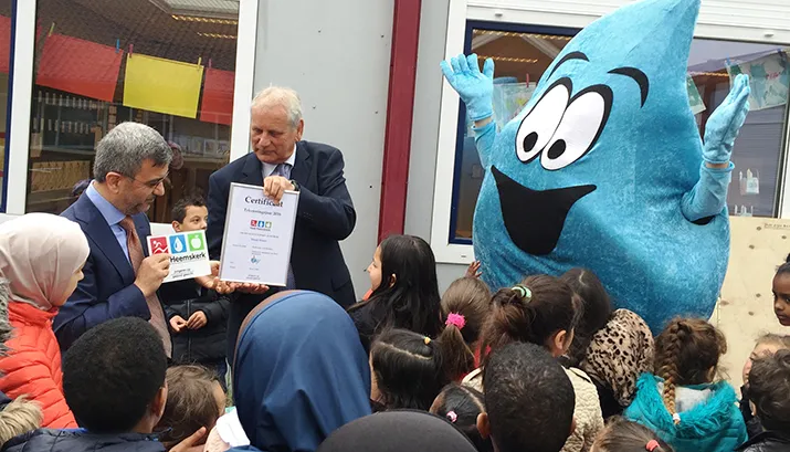 uitreiking certificaat heel heemskerk banner