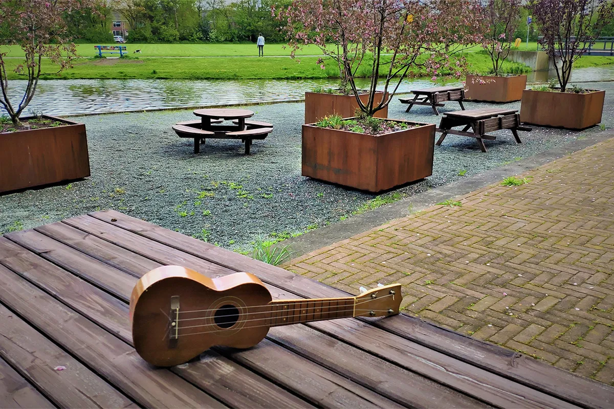 ukelele terras cultuurhuis heemskerk