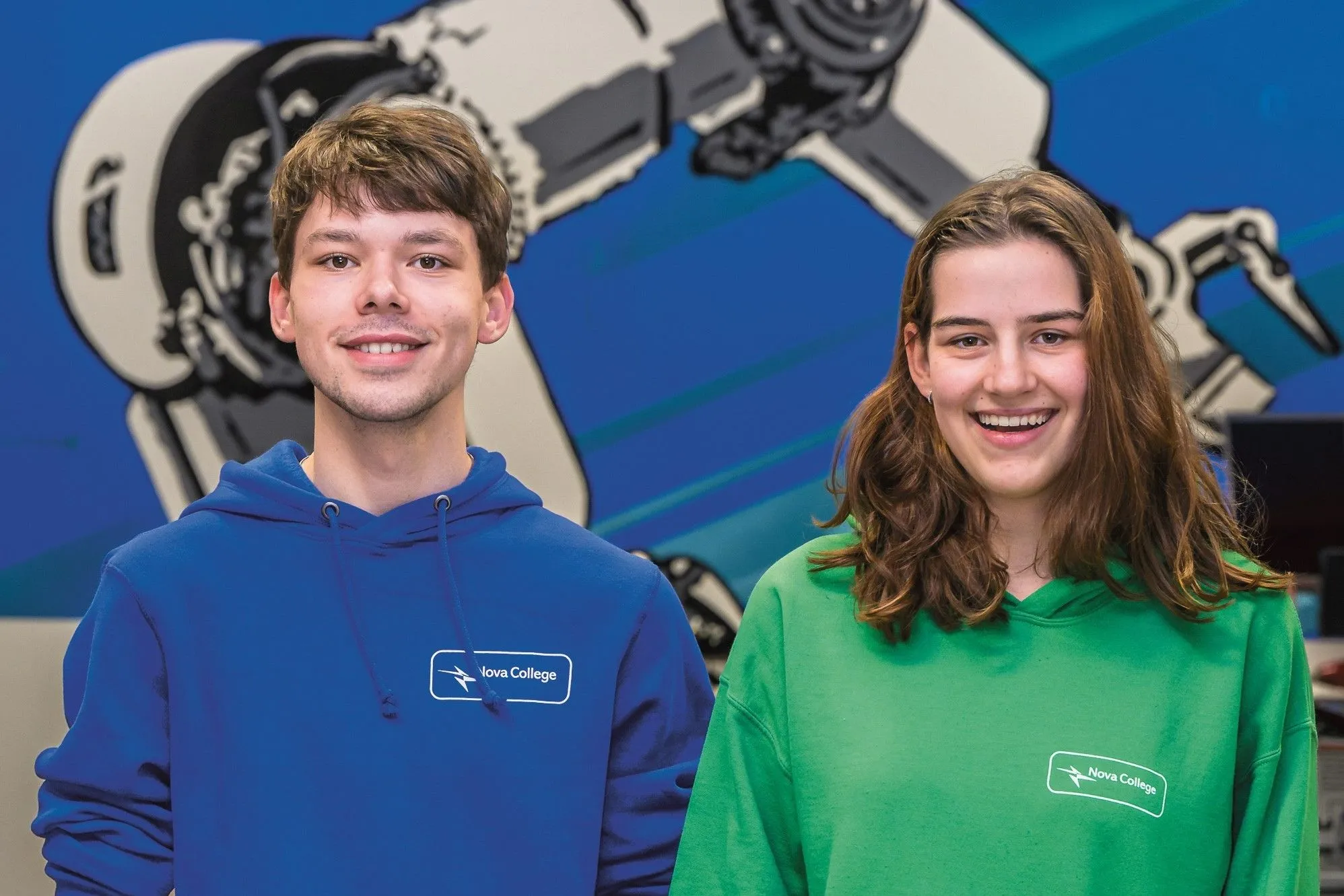 nova college welkomstteam open dag