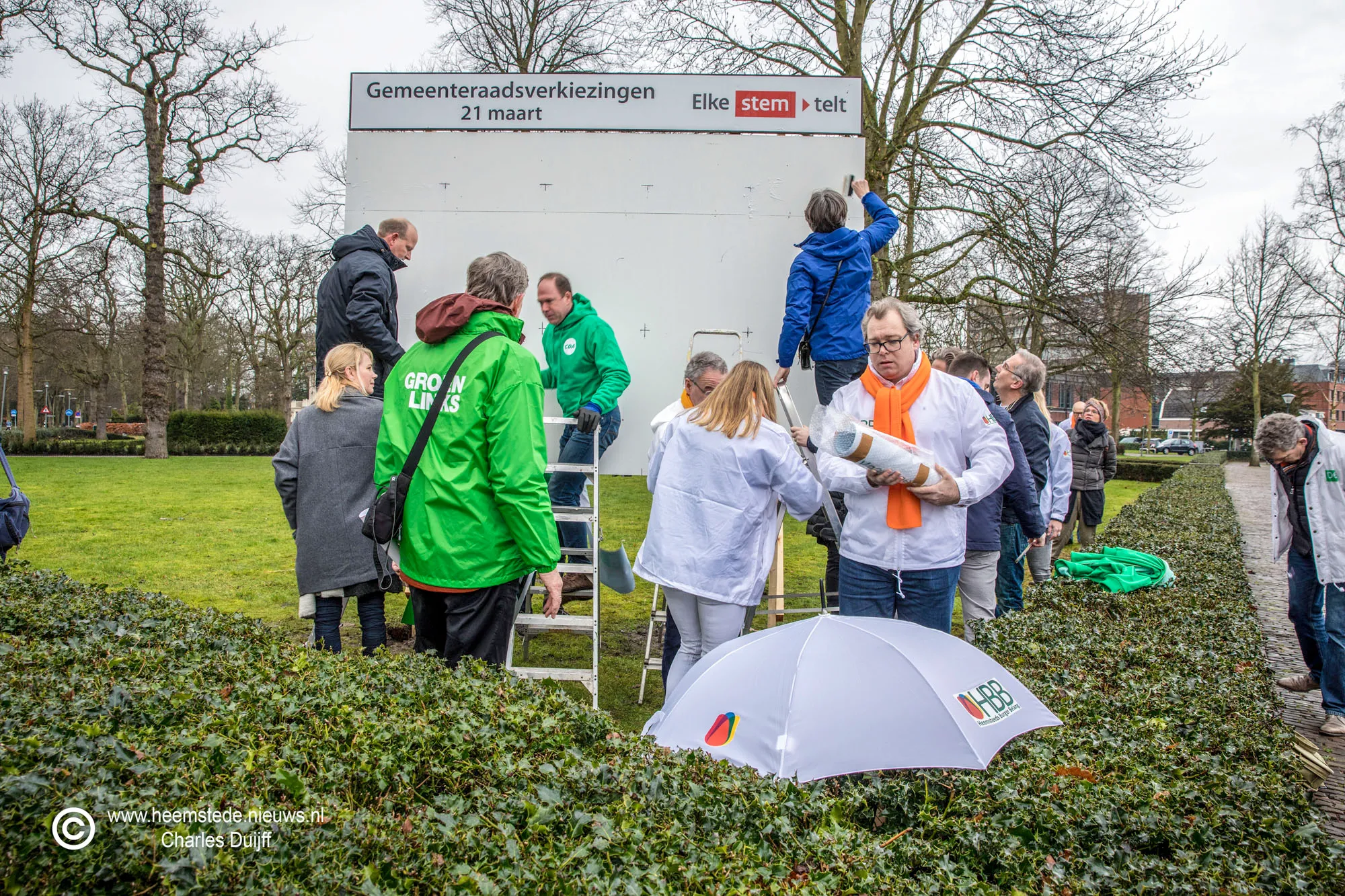 aanvang plakken