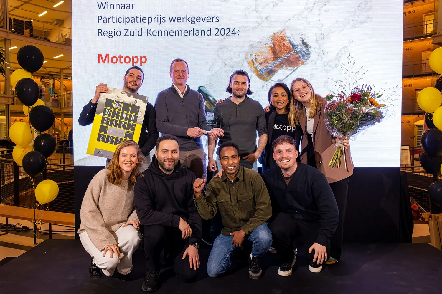 participatieprijs werkgevers 2024 winnaar motopp foto adam van noort persfoto
