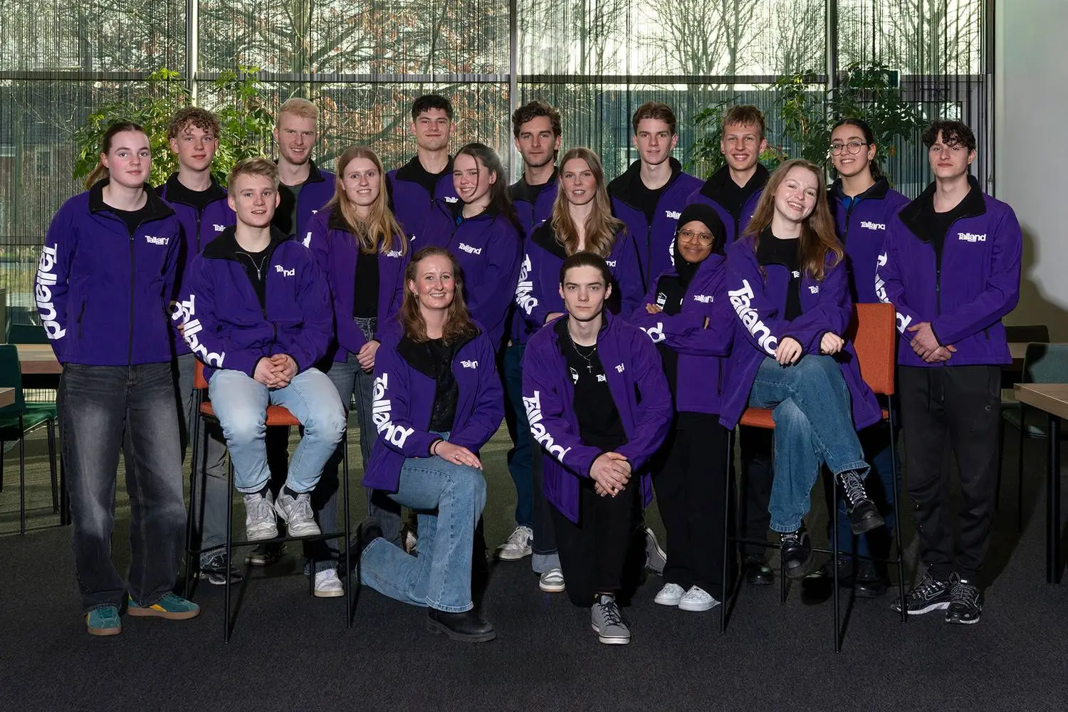 Groepsfoto finalisten Talland College 2026