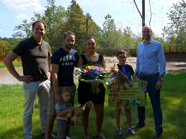 6 miljoenste bezoeker