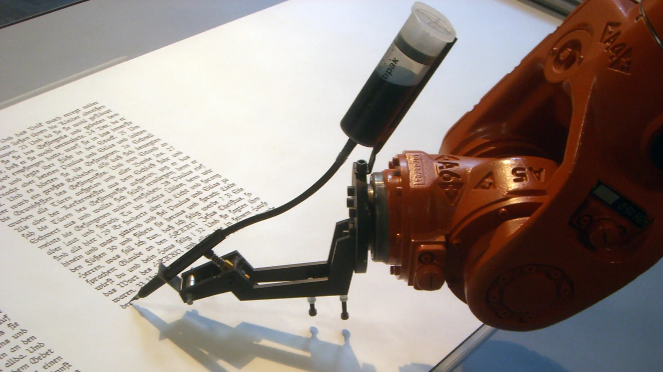 bios robotlab writing robot
