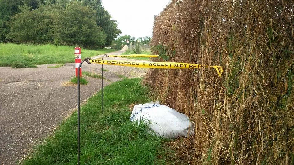 illegaal gedumpt asbest