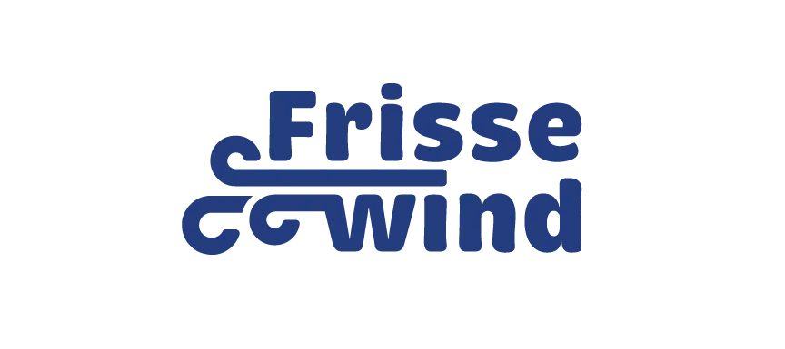 logo frisse wind blauw