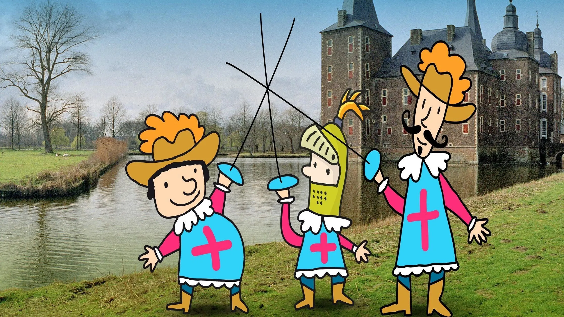 musketiers in kasteel hoensbroek e1445182414204
