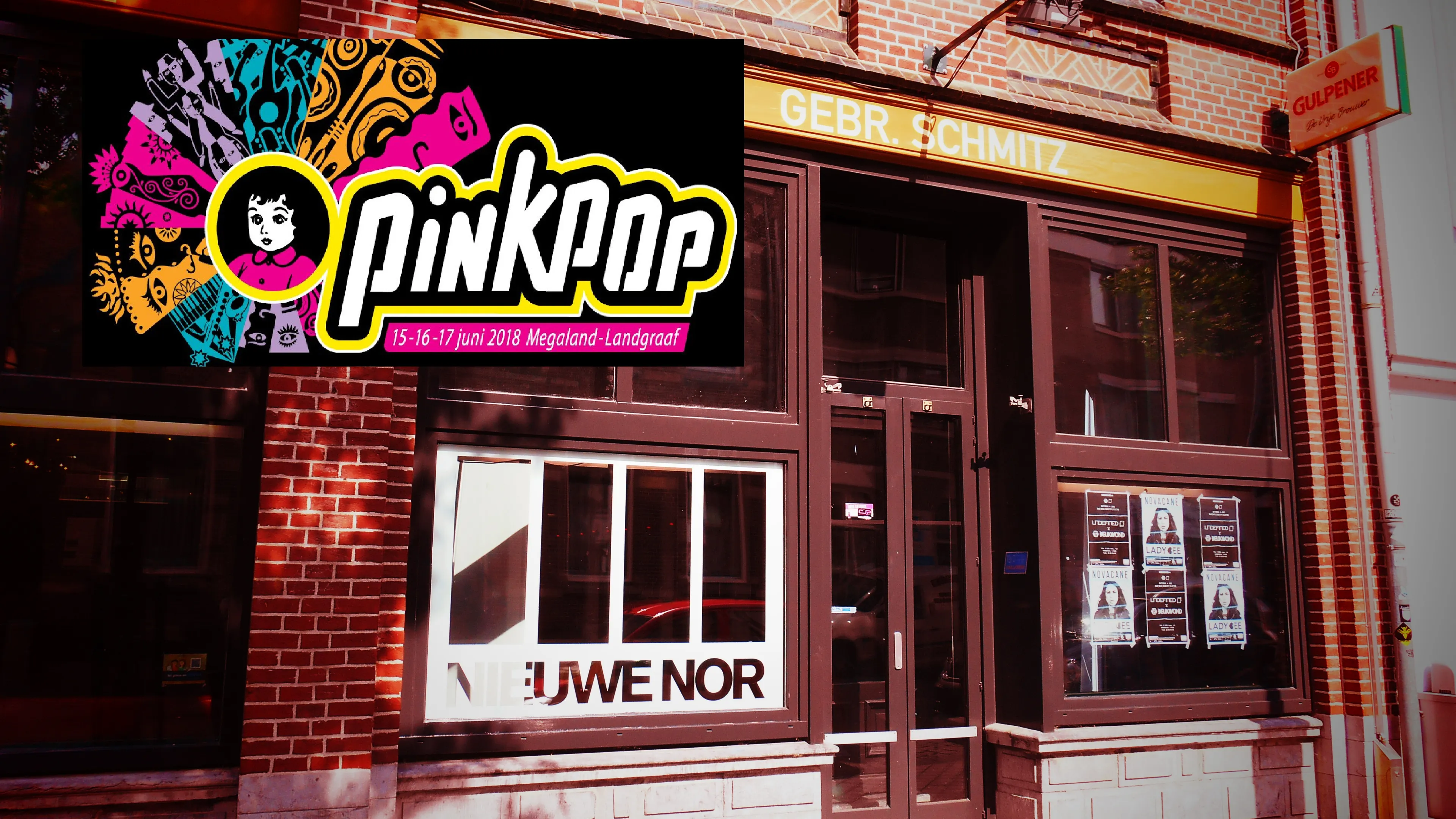 pinkpop nieuwe nor