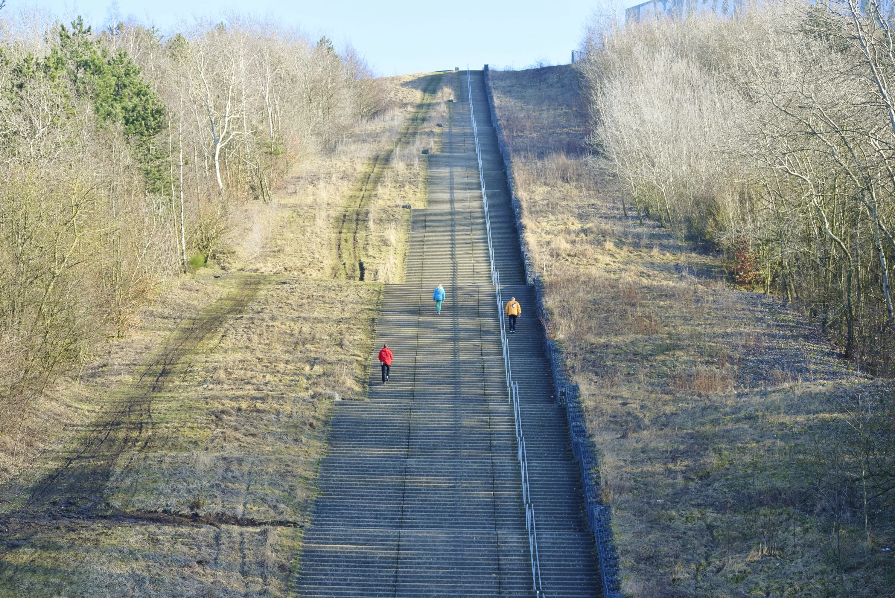 trappen wilhelminaberg archiefopname