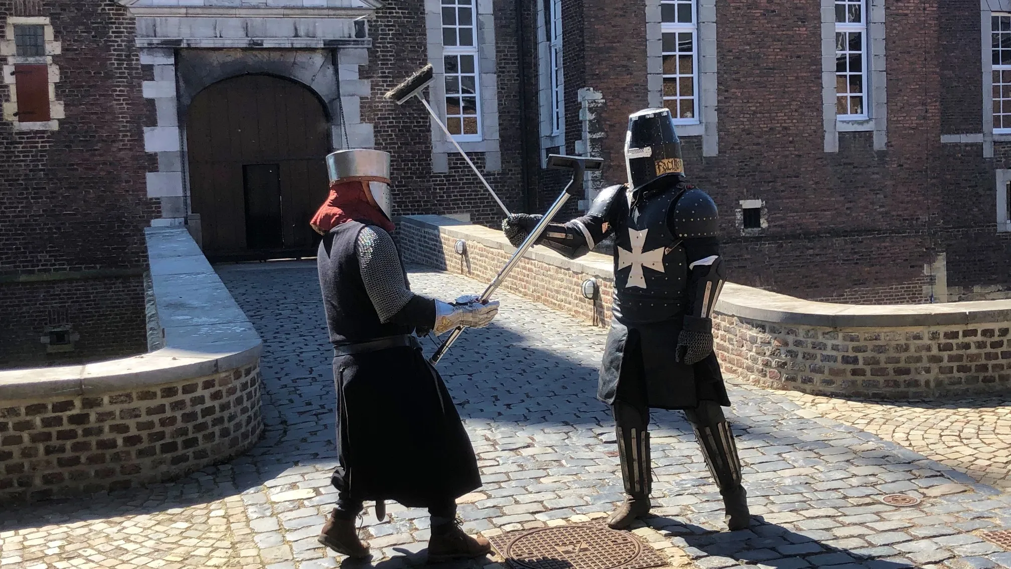 zwaardvechtchallenge kasteel hoensbroek 2