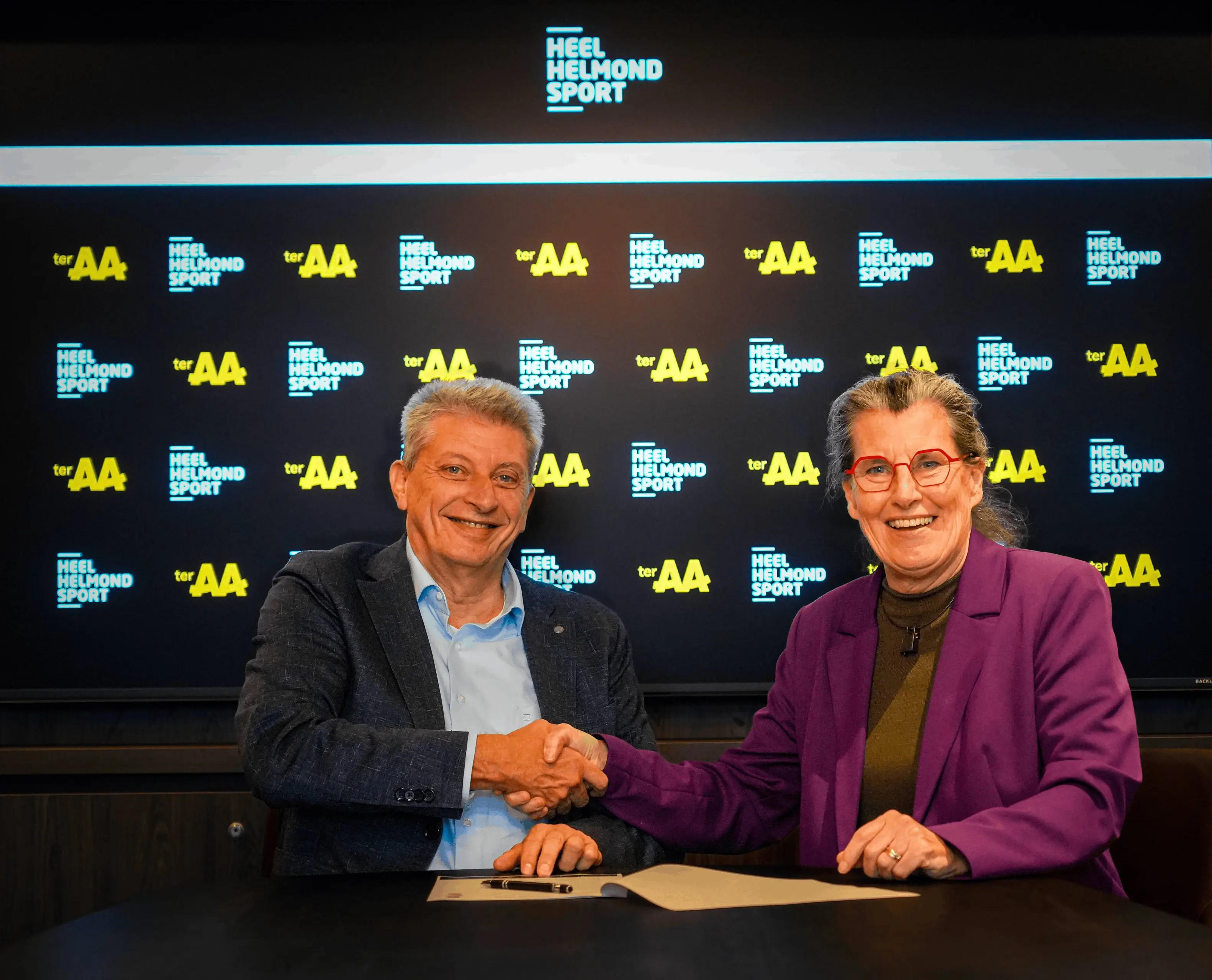 Nieuwe samenwerking tussen Ter AA en Heel Helmond Sport