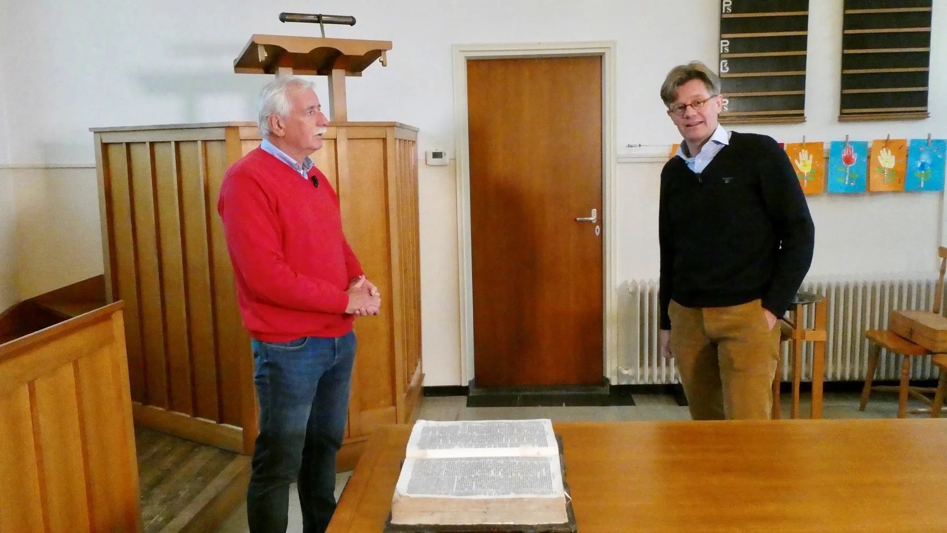 3 leo swaans en hildo van engen in de kerk van doeveren foto ad kraamer