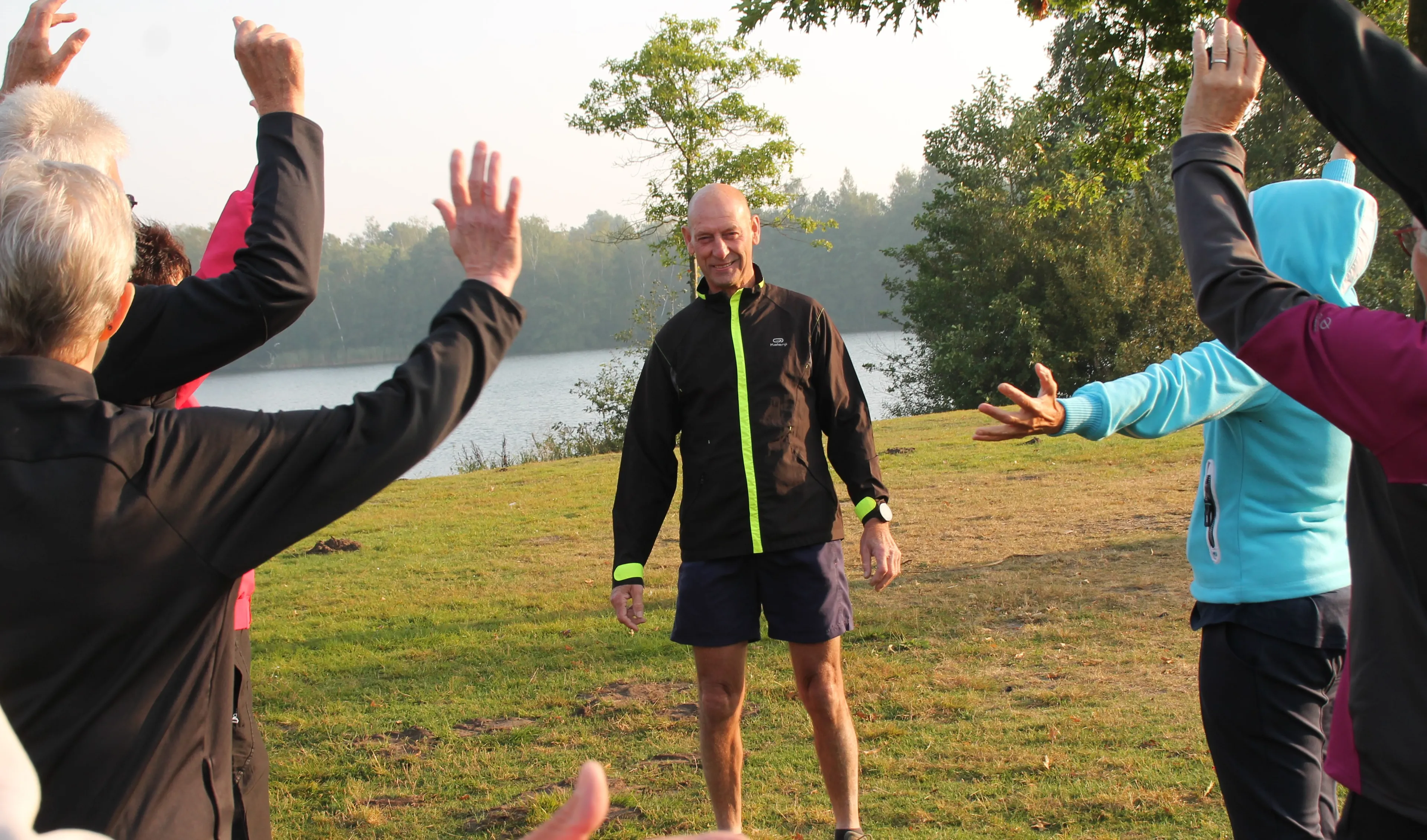 bewegen in de buitenlucht foto henk poelakker