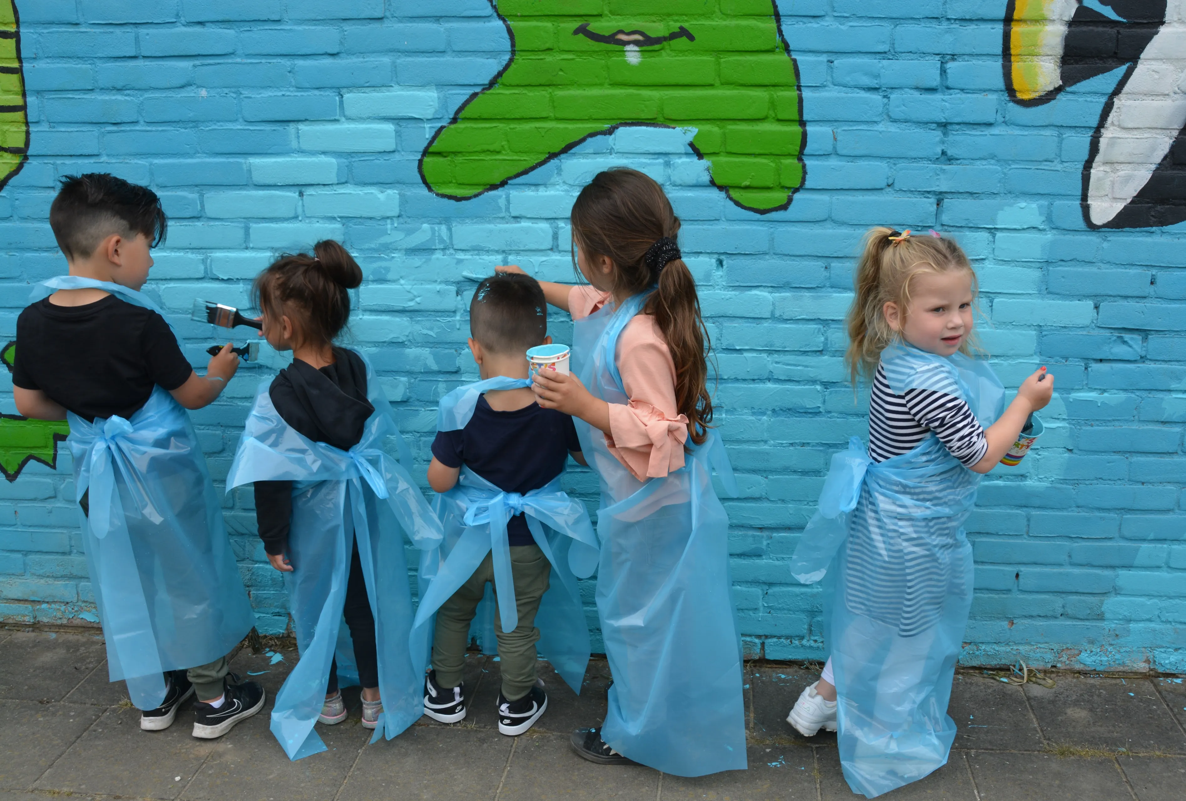 buitentuin schilderen 23 juni 15