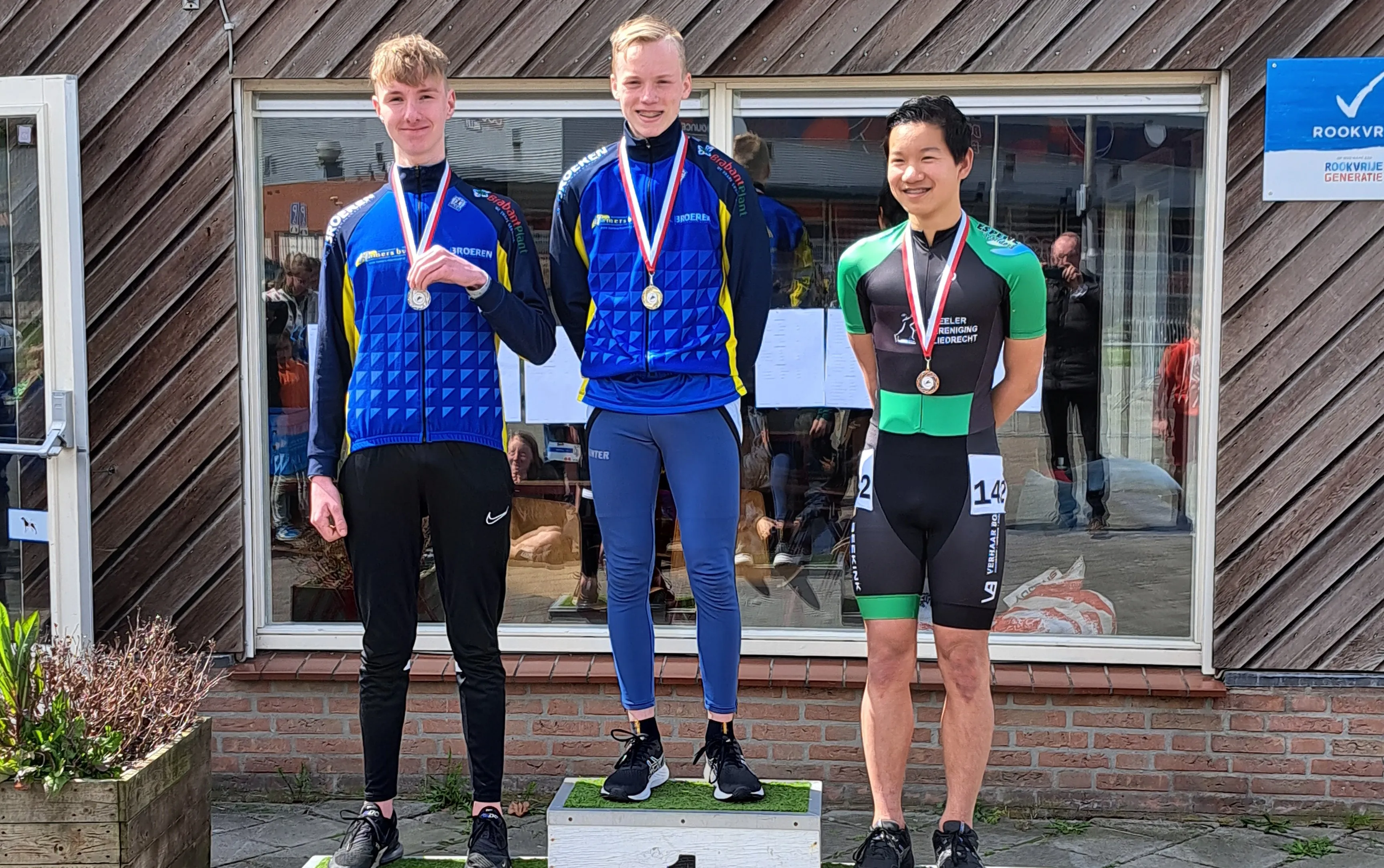 eerste plaars lucas tweede plaats lars 1