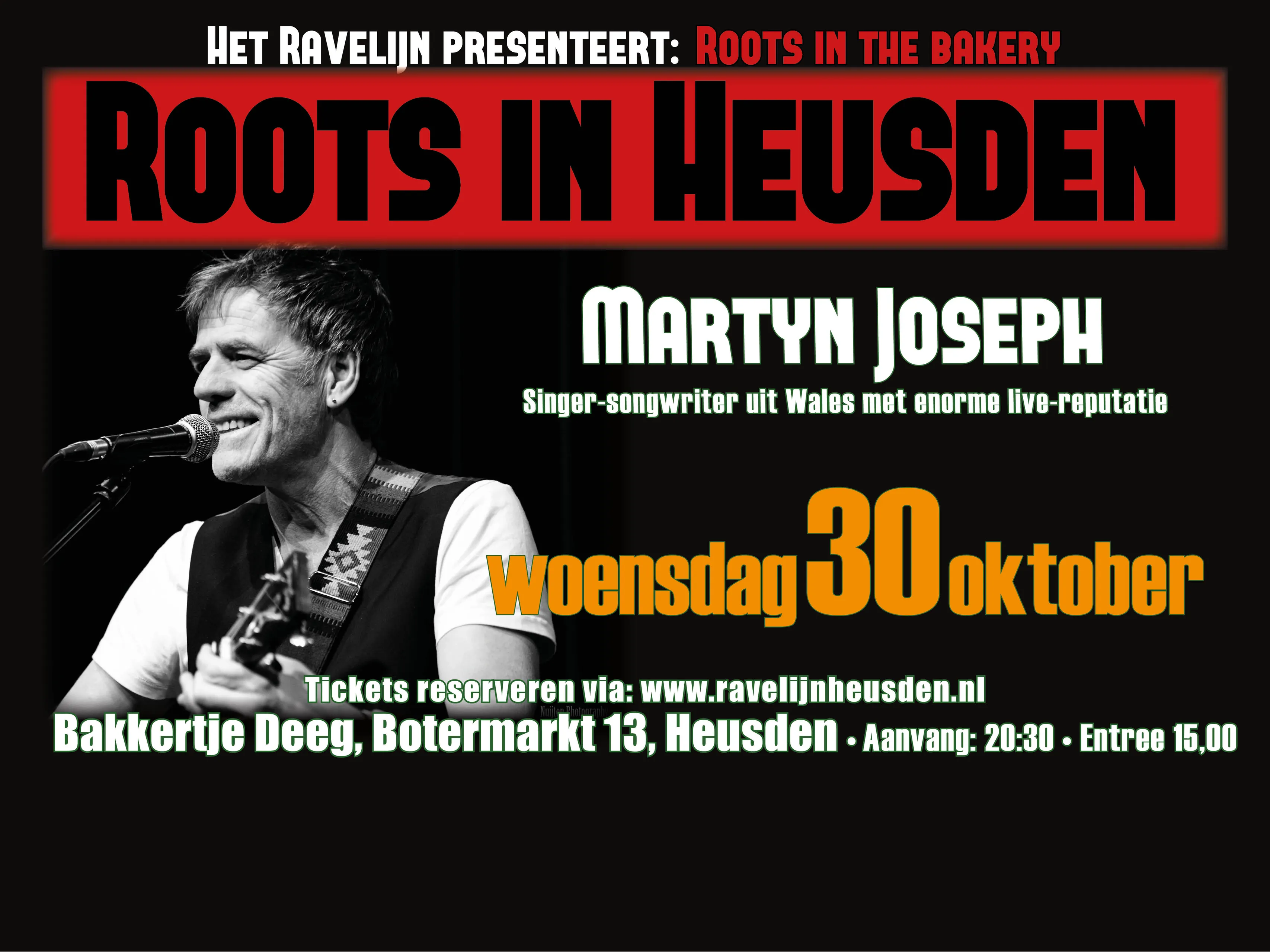 evenement tekst martyn joseph