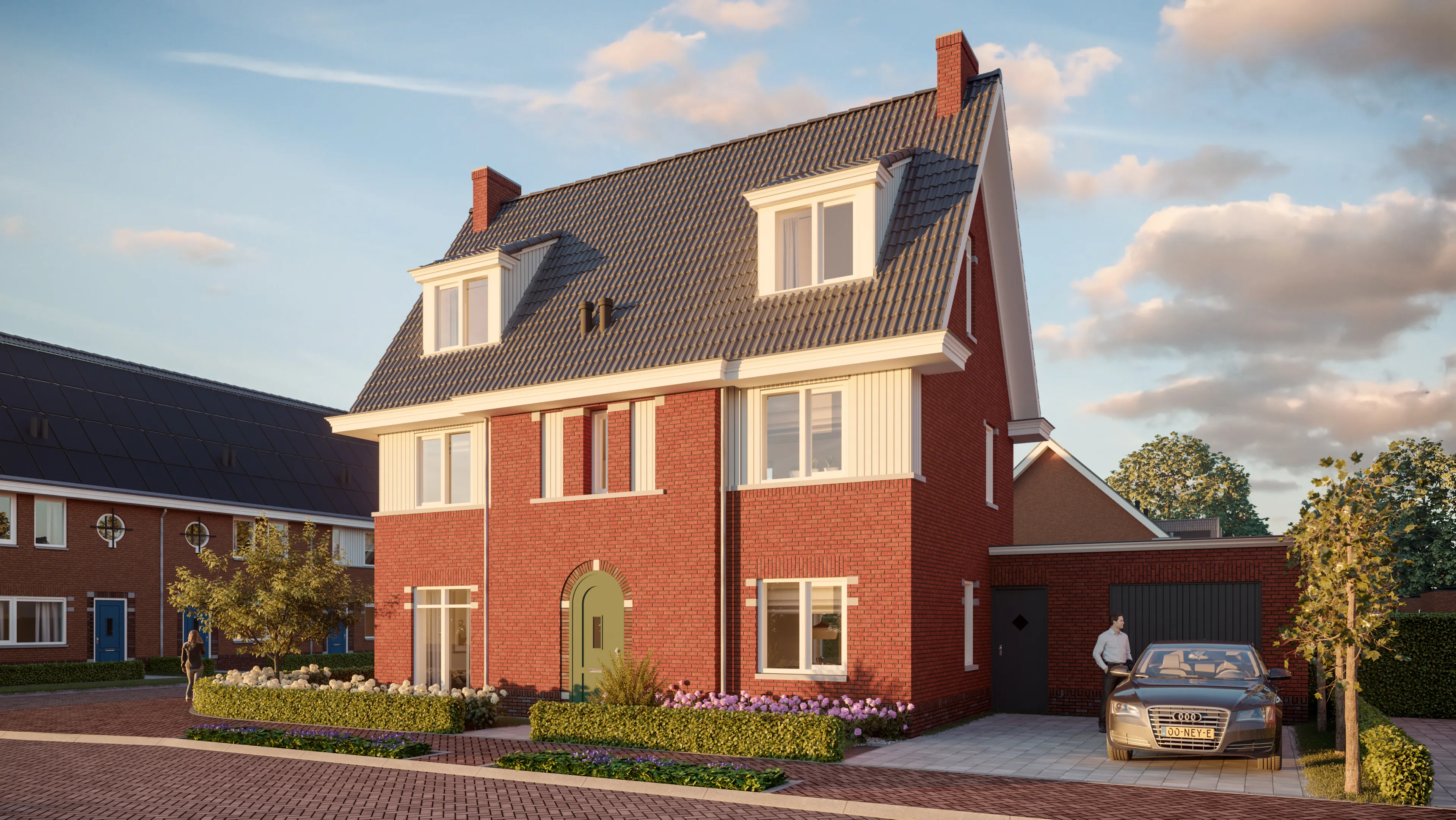 exterieurimpressie type t vrijstaand royaal