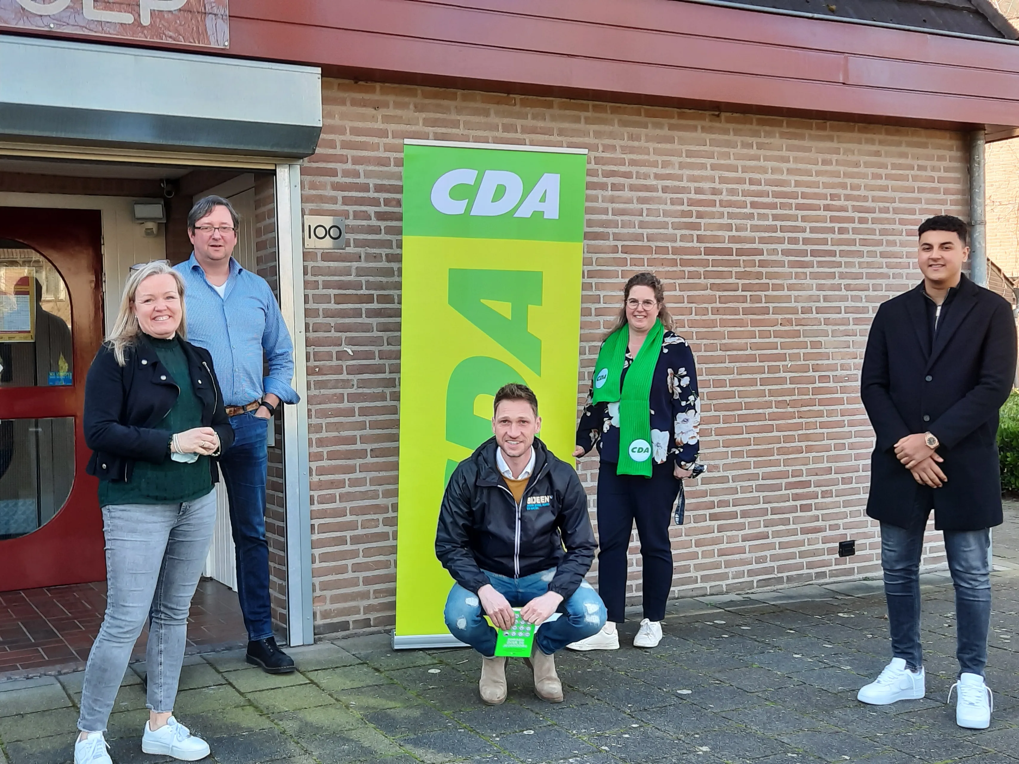 foto bezoek rene peters