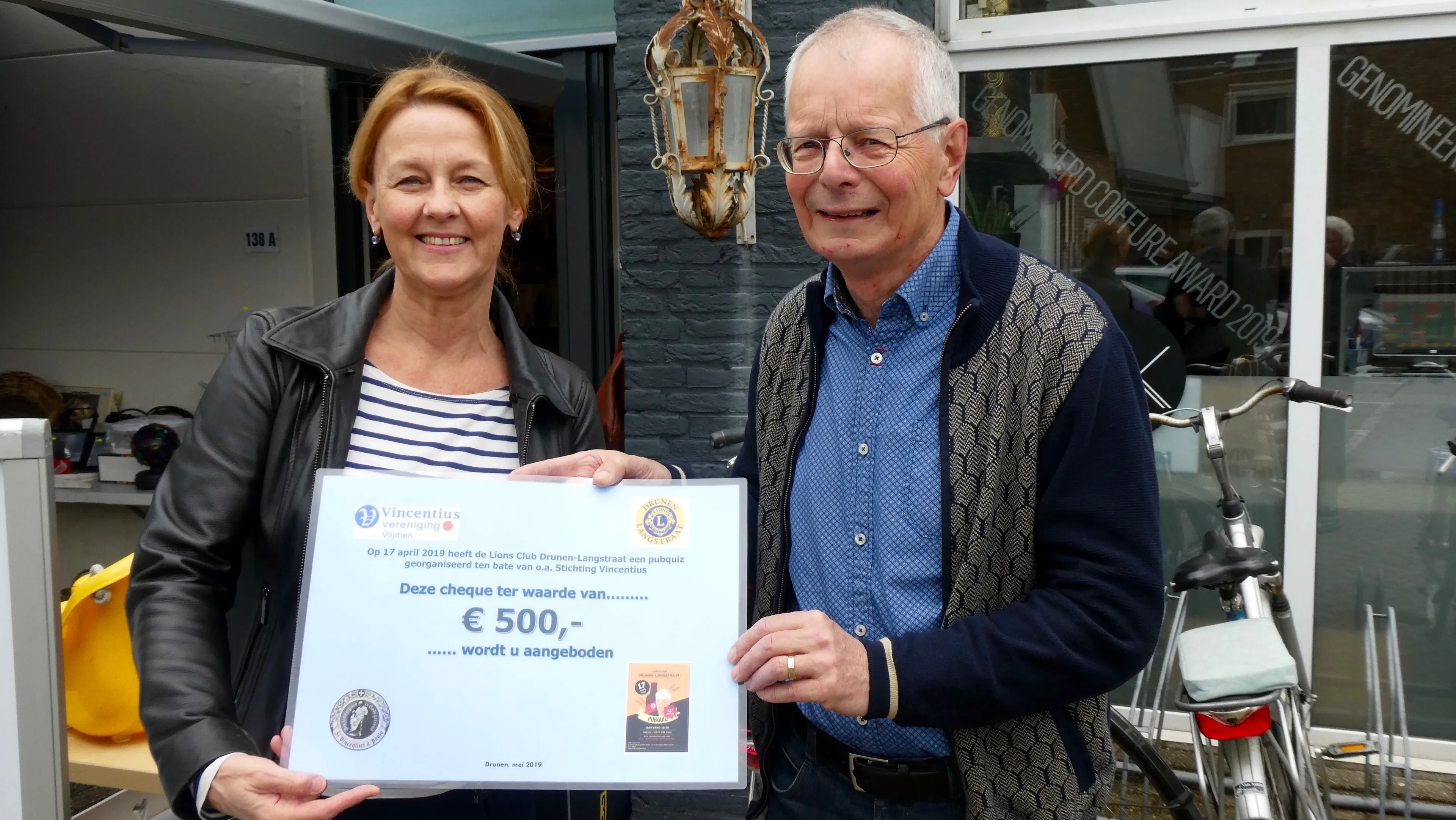 foto cheque vincentius 10 mei 2019