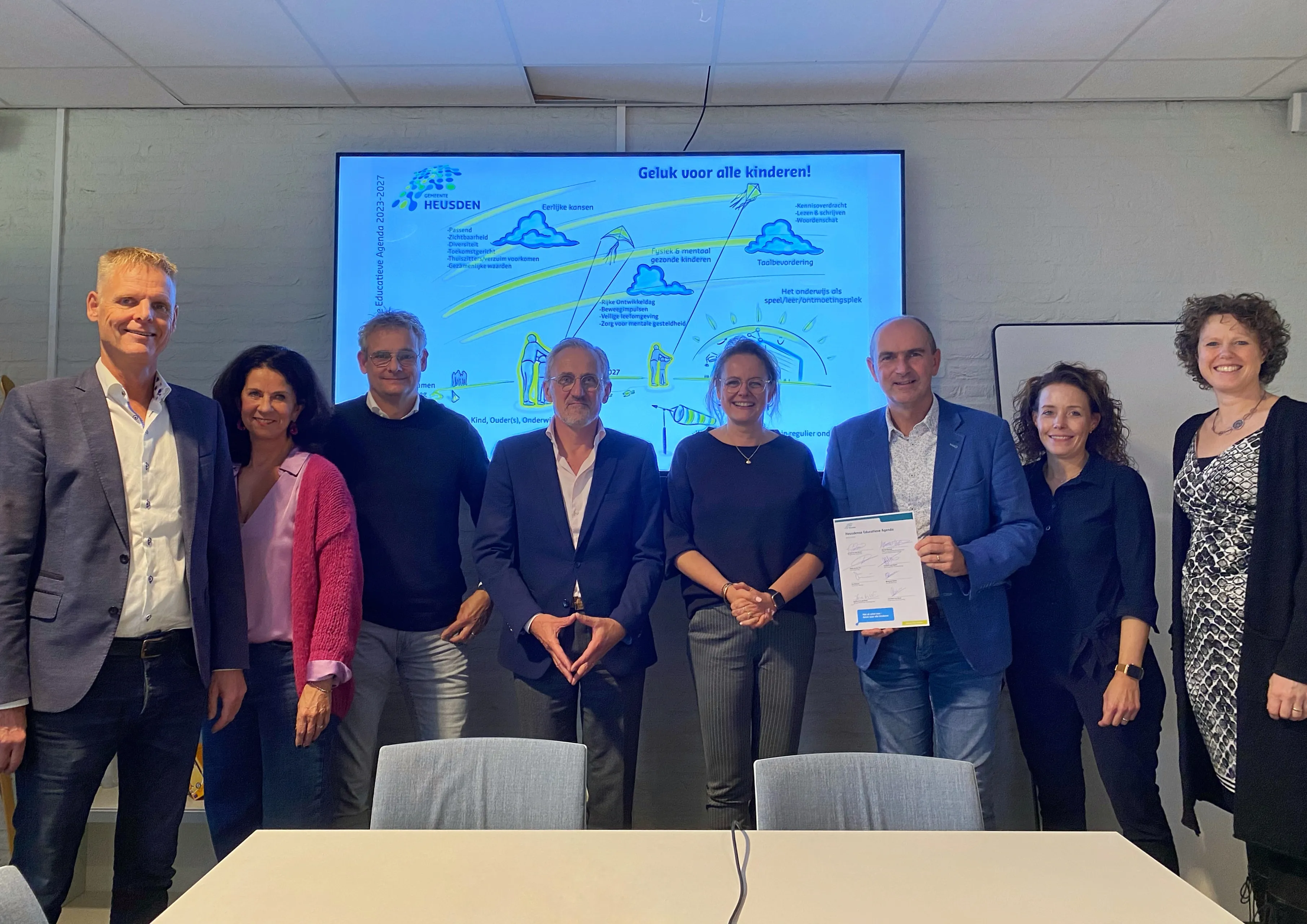 foto ondertekening partners