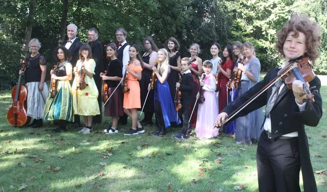 groepsfoto andere rieu orkest 17 9 2