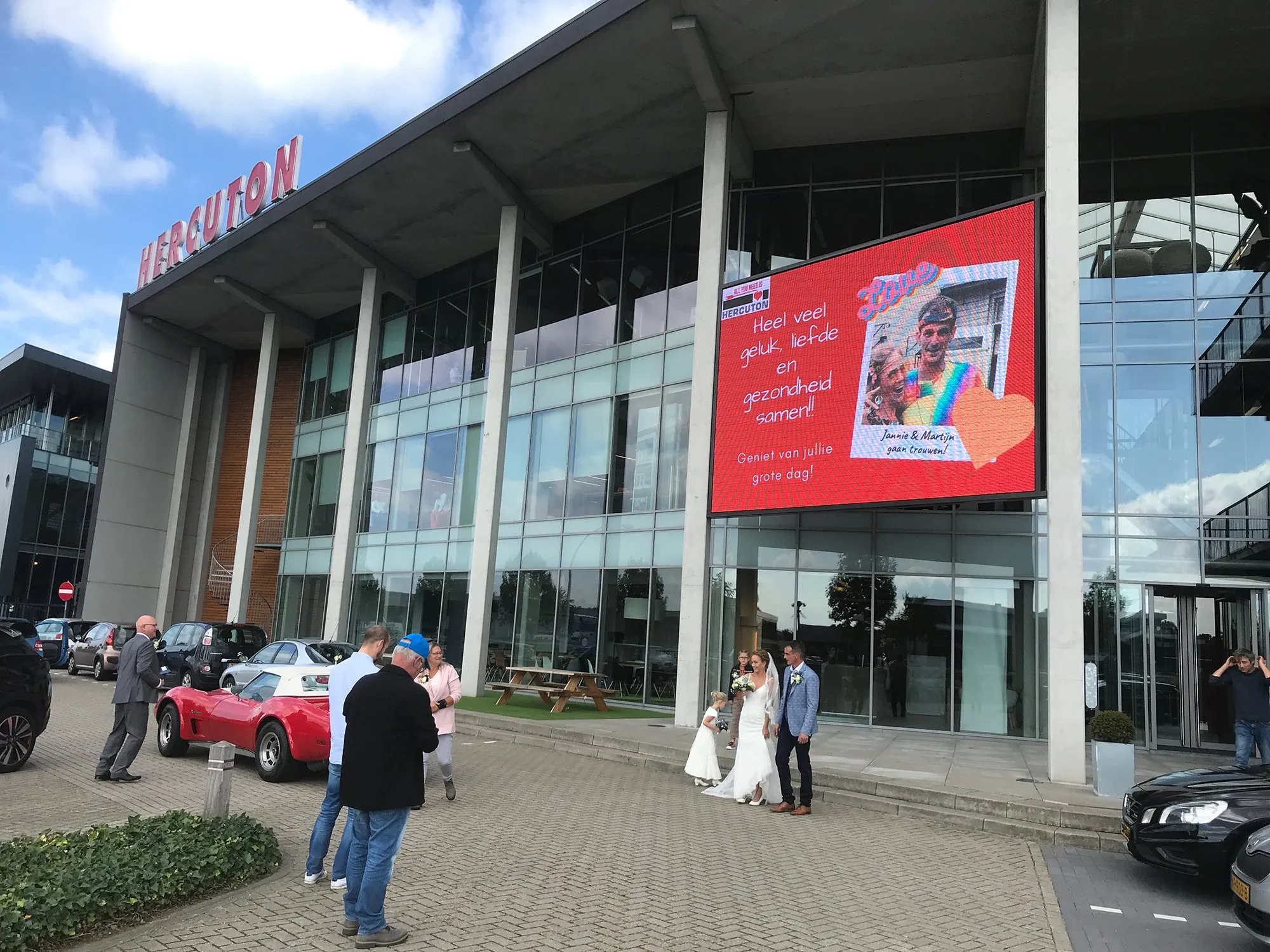 hercuton ledscherm actie