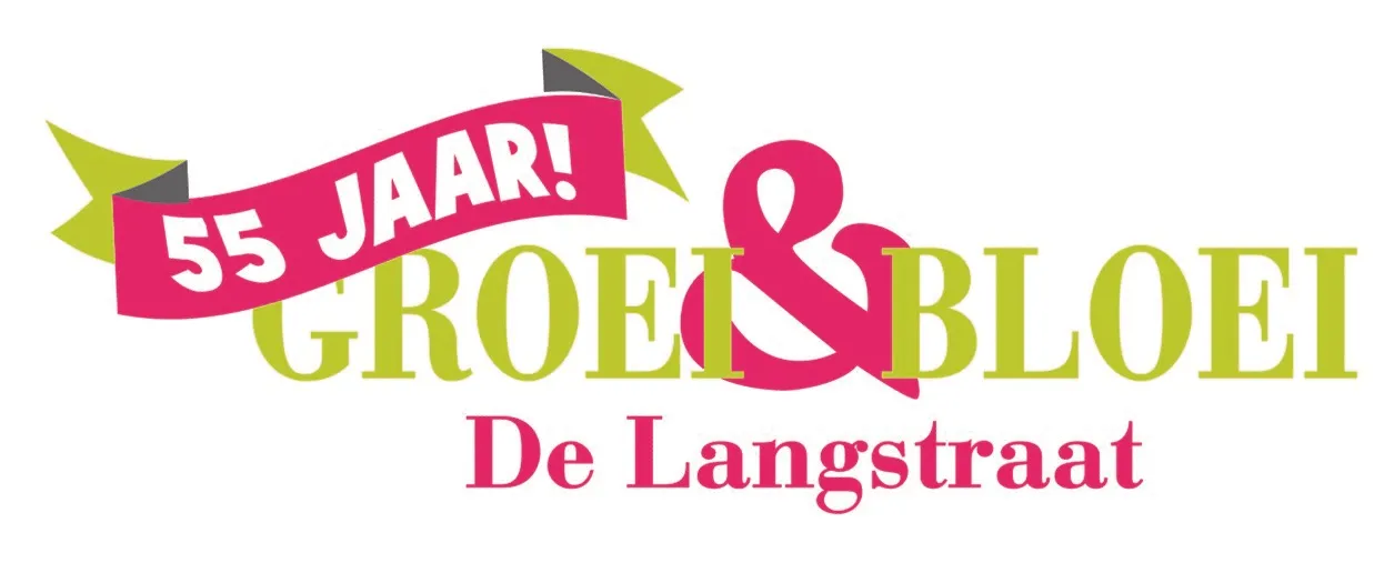 logo groei bloei 55 jaar