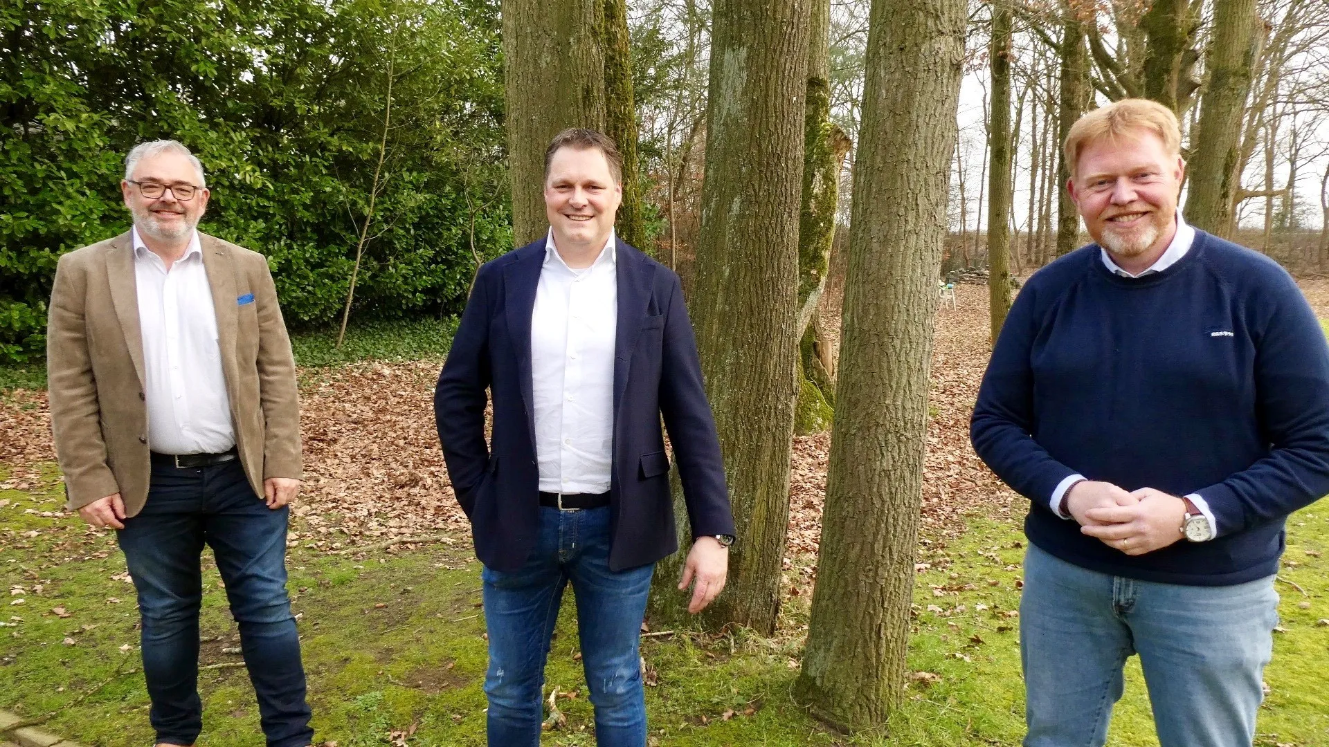 marc van delft rob van opzeeland en marco driesprong vlnr