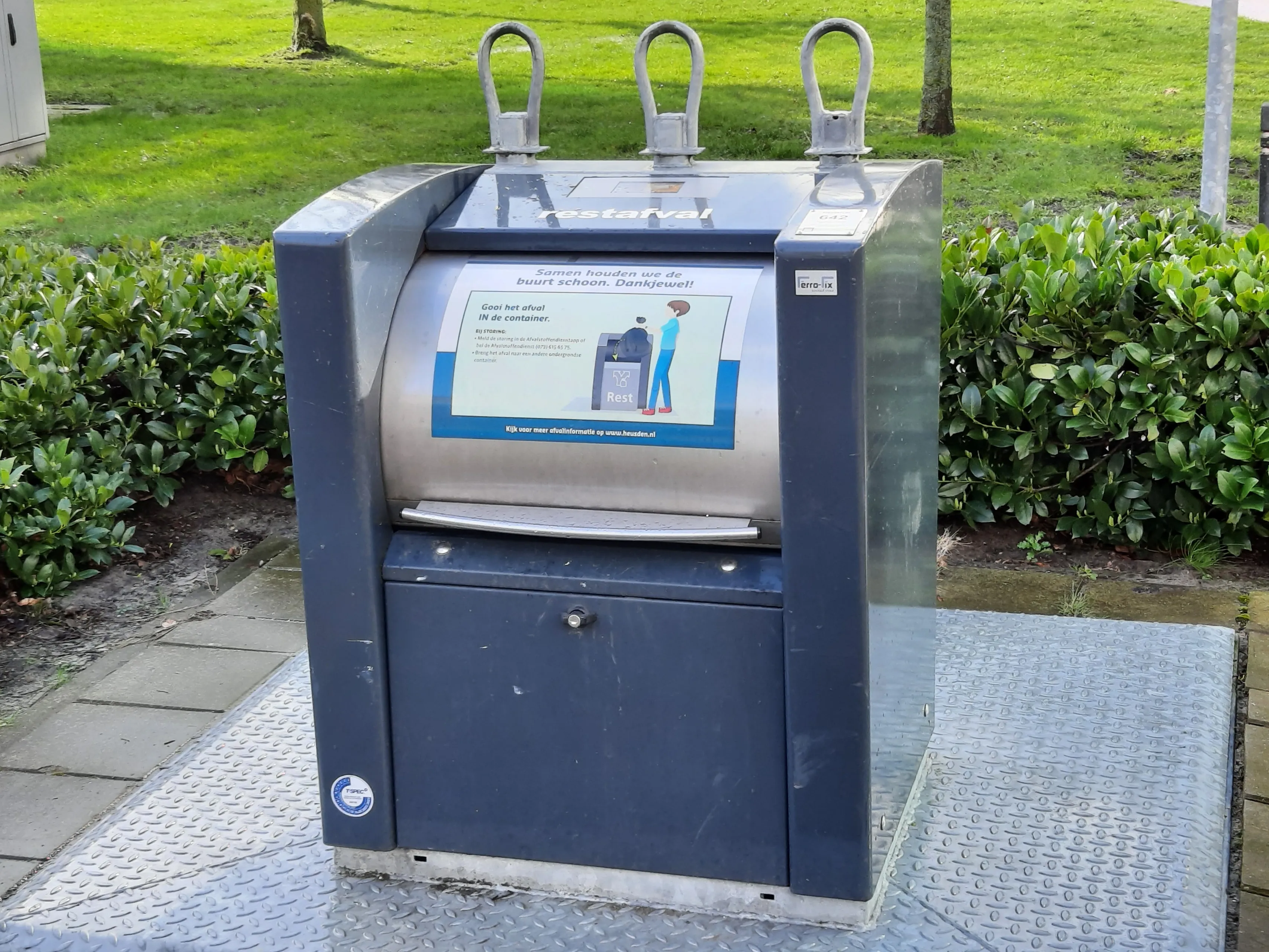 ondergrondse containercda heusden