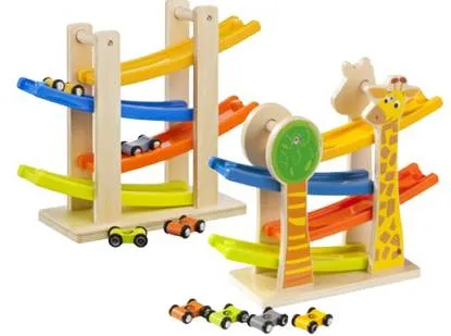 playing kids houten racebaan