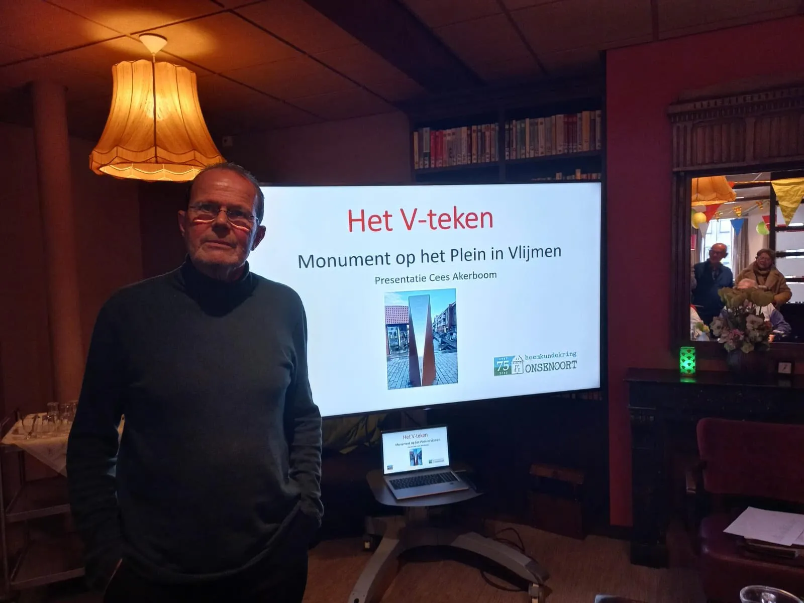 presentatie v teken